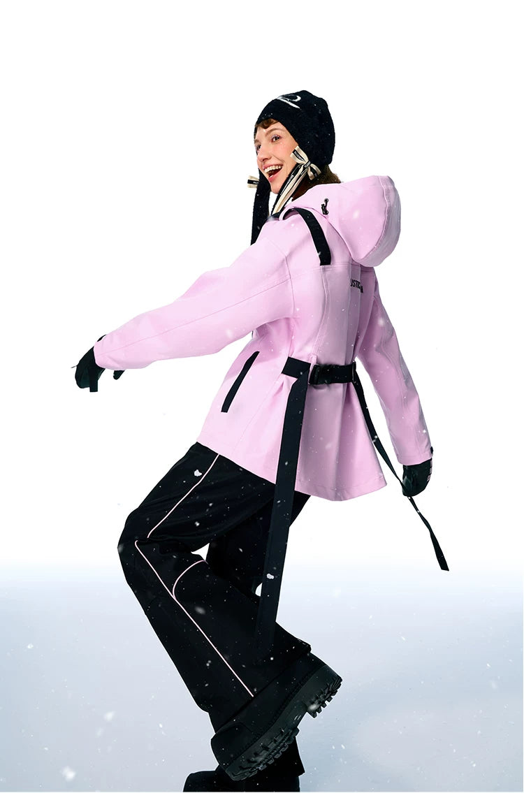 Sakura Gradient Bow Ski Jacket - Women's| BCG