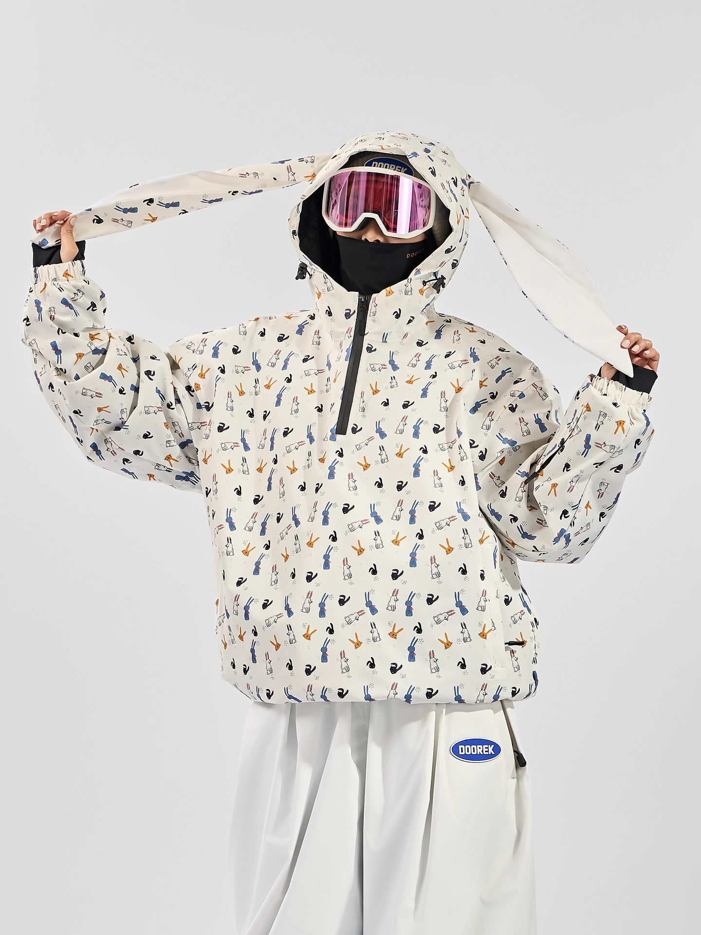 Bunny Ear 15K/10K Pullover Snow Anorak/Jacket - Unisex | Doorek