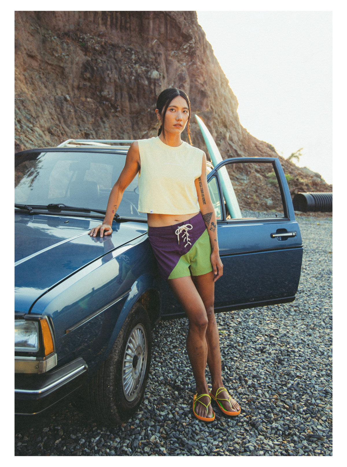 Quick-Dry Colorblock Lace-Up Surf Shorts – Women’s | MOUNTAINFEVER