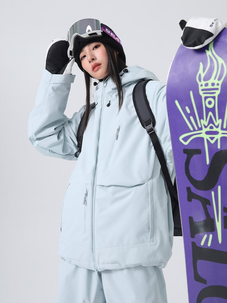 Freestyle-Tech 3L Insulated Shell Ski Jacket - Unisex | Searipe