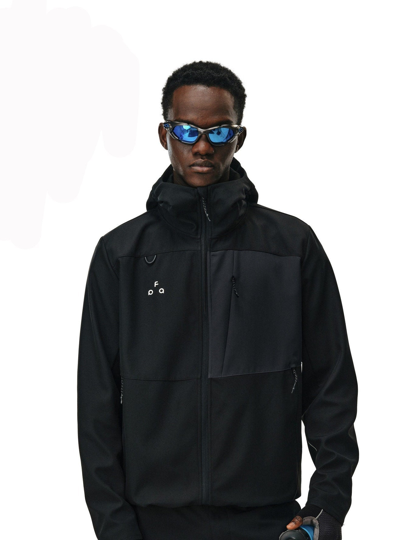 Color-Block Water-Repellent Softshell Hooded Jacket – Unisex | FPA