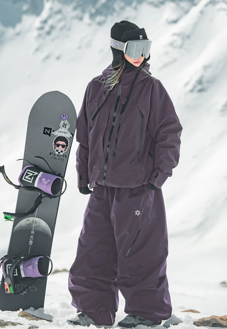 3L Ultra-Baggy Insulated Snowboard Pants – Unisex | John Snow