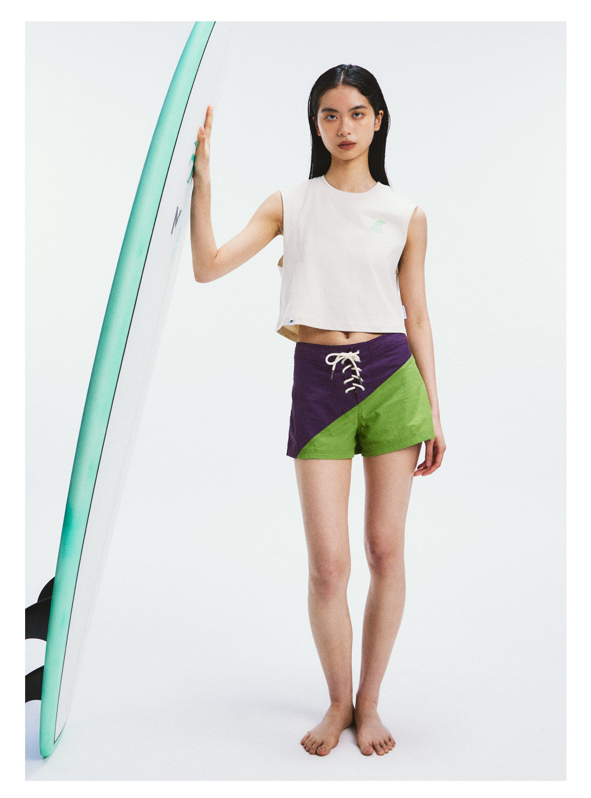 Quick-Dry Colorblock Lace-Up Surf Shorts – Women’s | MOUNTAINFEVER