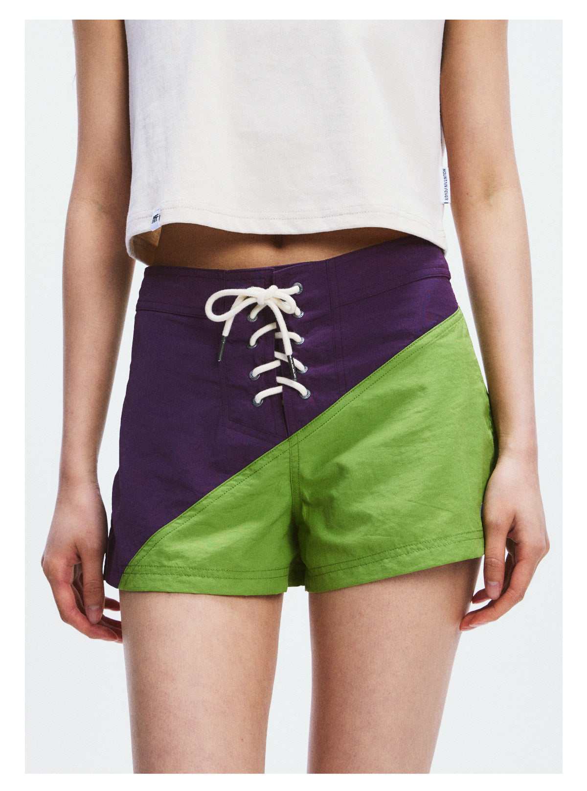 Quick-Dry Colorblock Lace-Up Surf Shorts – Women’s | MOUNTAINFEVER