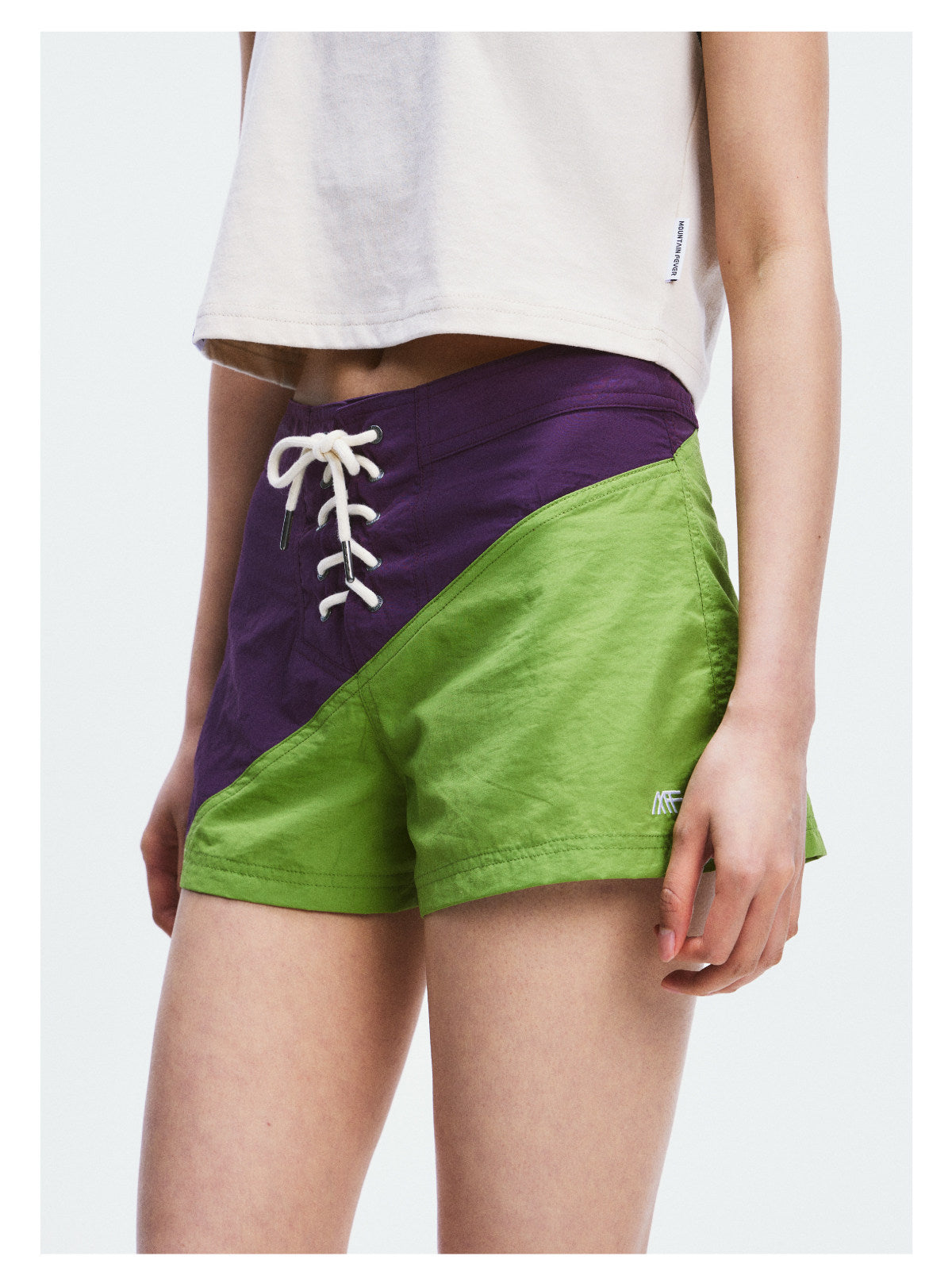 Quick-Dry Colorblock Lace-Up Surf Shorts – Women’s | MOUNTAINFEVER