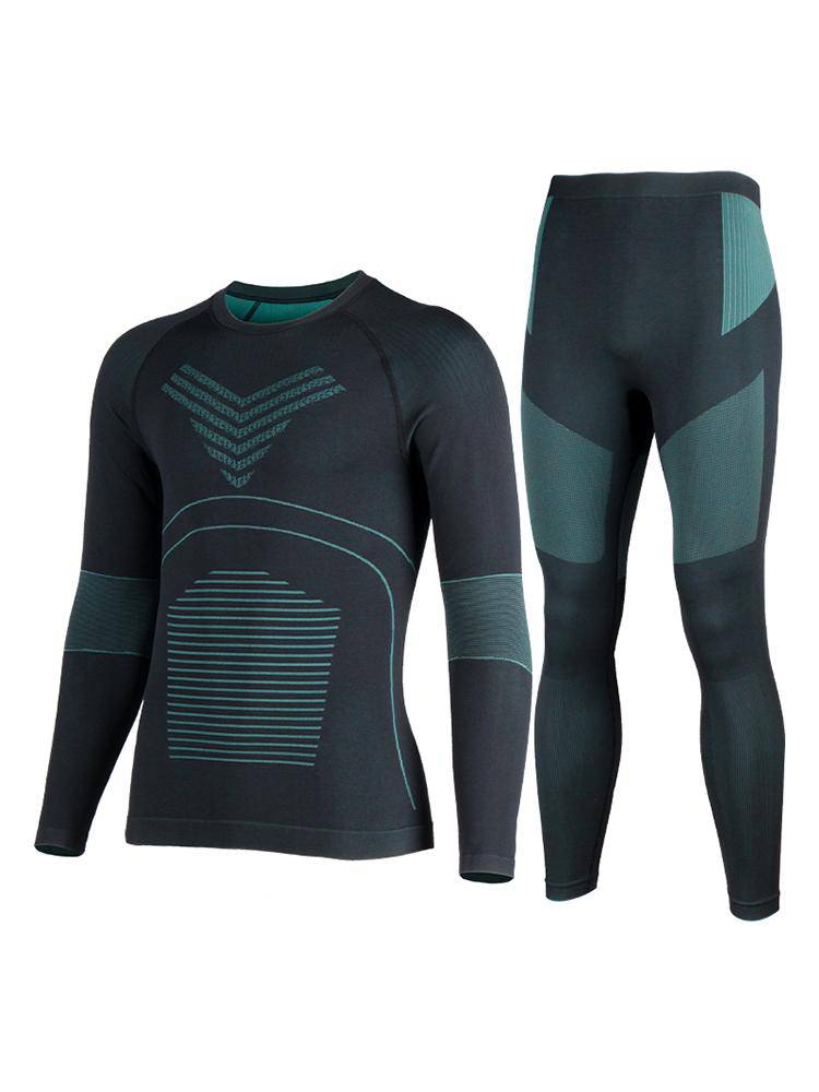 Men's Dark Green Base Layer | Gsou Snow