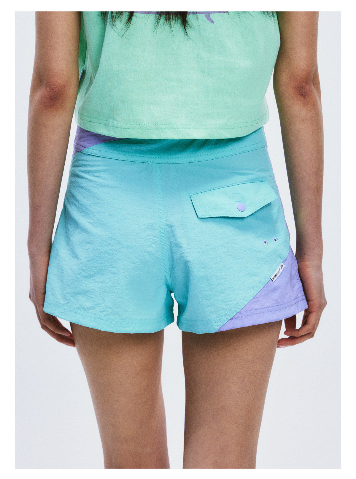 Quick-Dry Colorblock Lace-Up Surf Shorts – Women’s | MOUNTAINFEVER