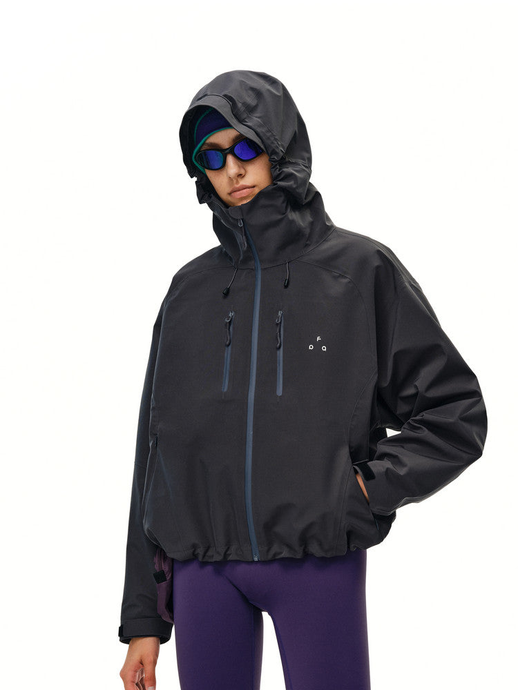 Rain Shield Cropped Hardshell Jacket – Women | FPA