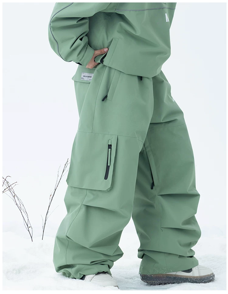 3L Camo Baggy Ski Pants – Unisex | Molocoster