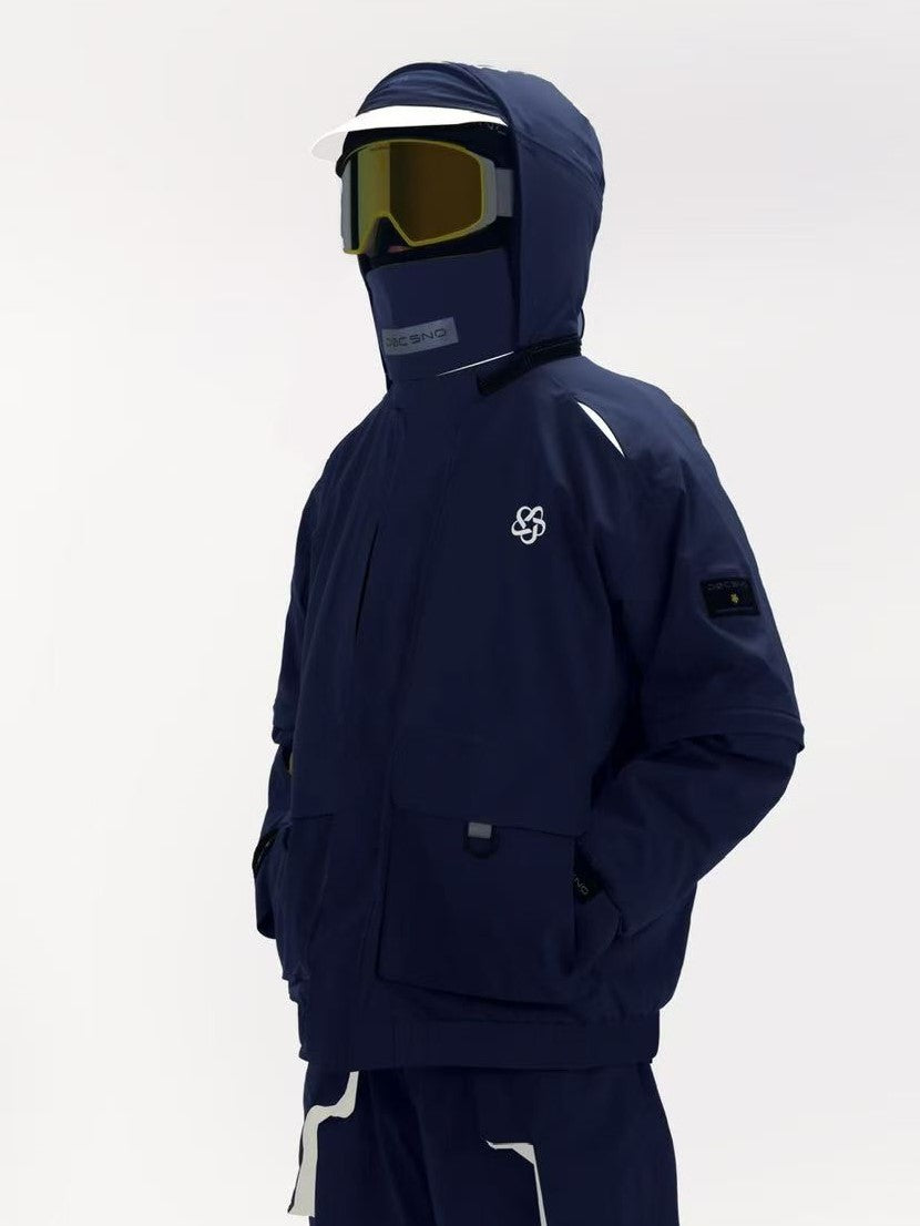 4-in-1 3L Waterproof Ski Jacket – Unisex | DØCSNO