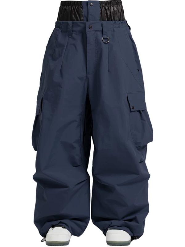 Baggy Loose Fit Cargo Snowboard Pants - Unisex | Gsou Snow