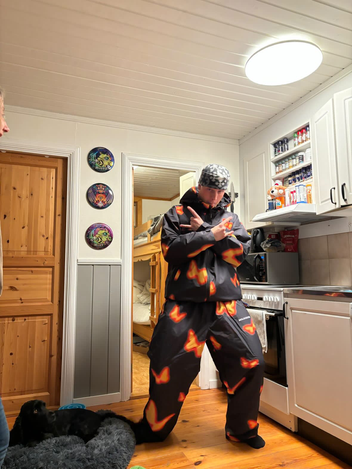 Molocoster Flame Butterfly All-Mountain Snow Pants - Unisex