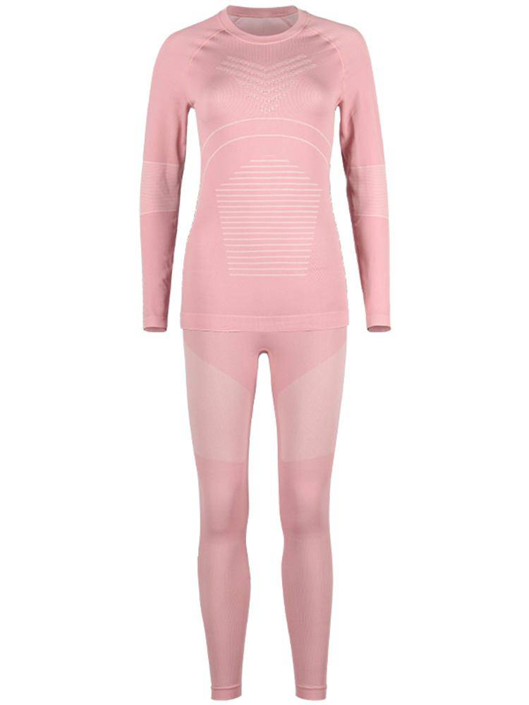 Pink Thermal Underwear - Women's | Gsou Snow