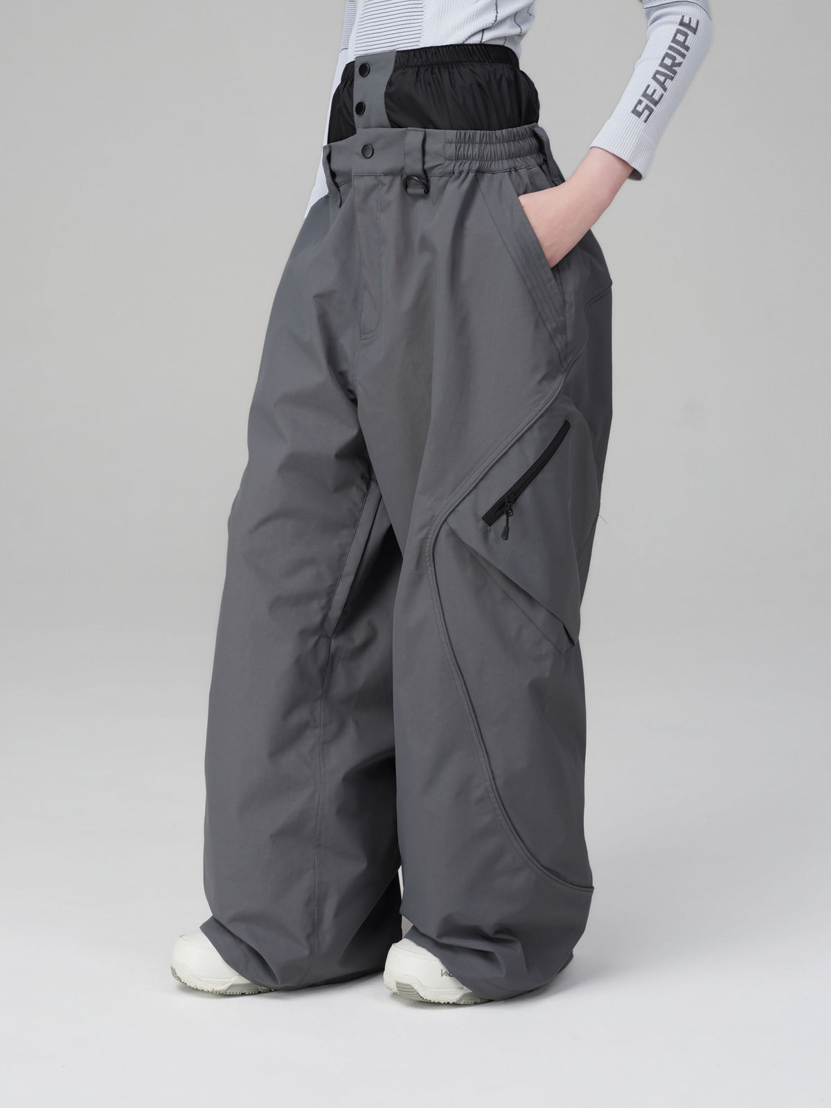 3L Baggy Mountain Cargo Snow Pants – Unisex | Searipe