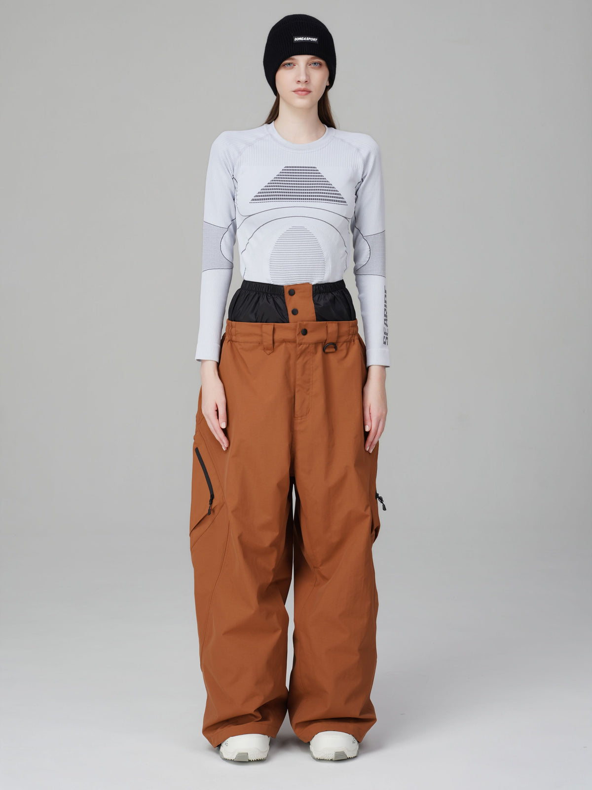 3L Baggy Mountain Cargo Snow Pants – Unisex | Searipe