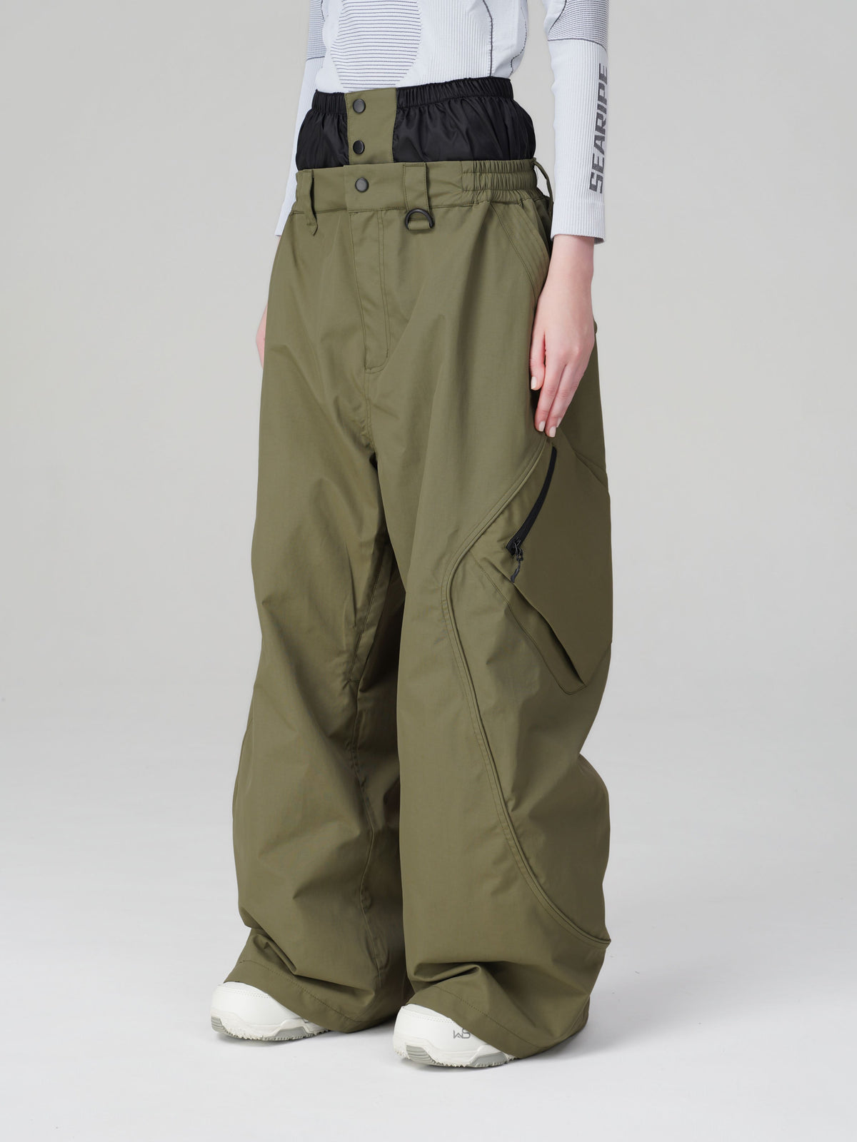 3L Baggy Mountain Cargo Snow Pants – Unisex | Searipe