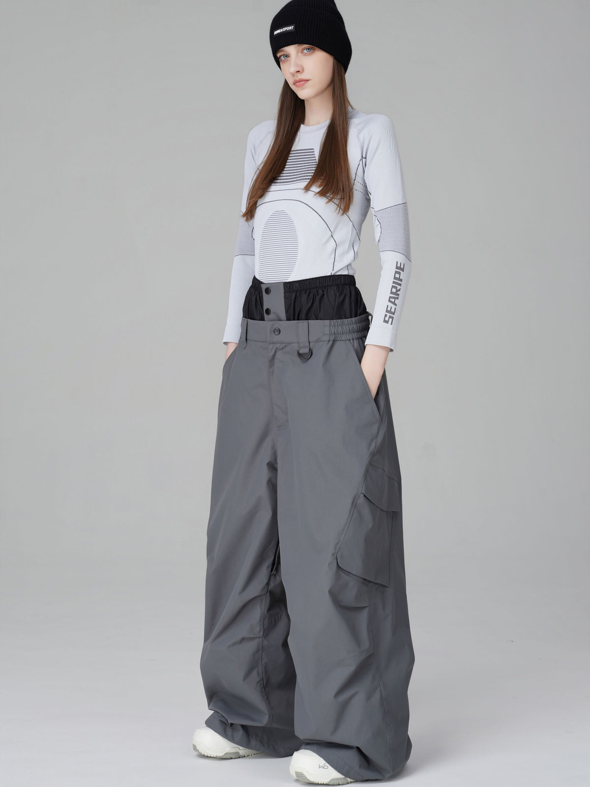 3L Baggy Cargo Snow Pants – Unisex | Searipe
