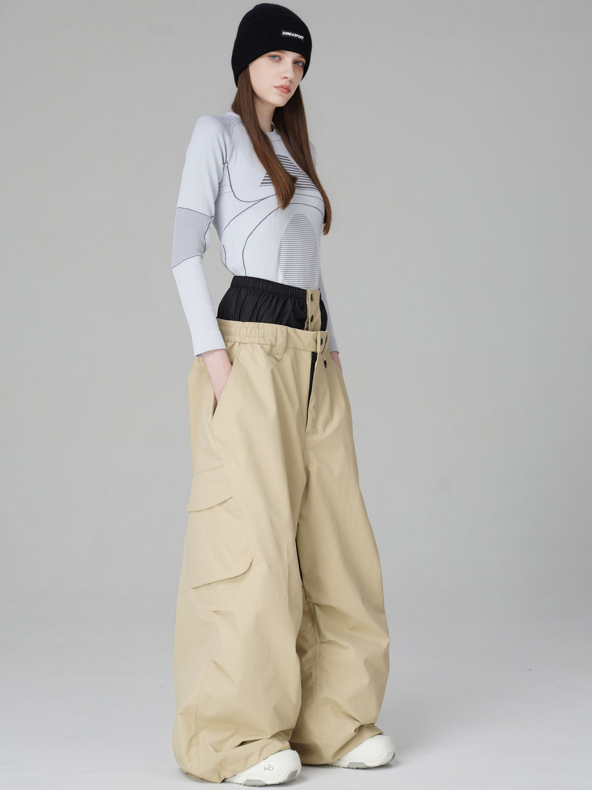 3L Baggy Cargo Snow Pants – Unisex | Searipe