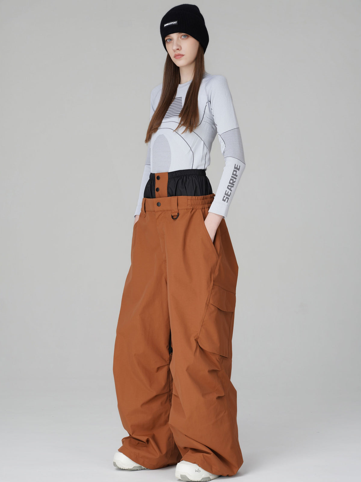 3L Baggy Cargo Snow Pants – Unisex | Searipe