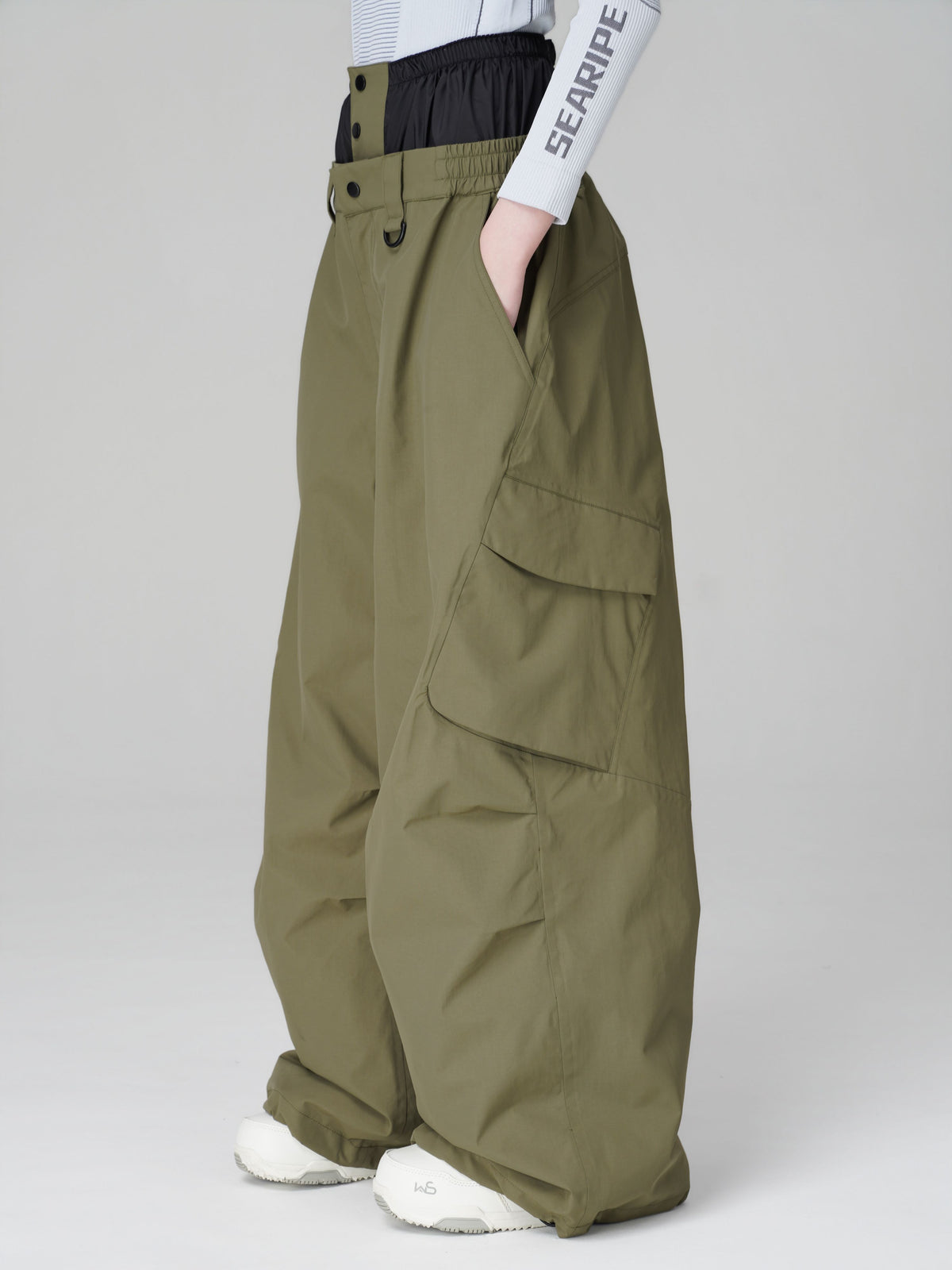 3L Baggy Cargo Snow Pants – Unisex | Searipe