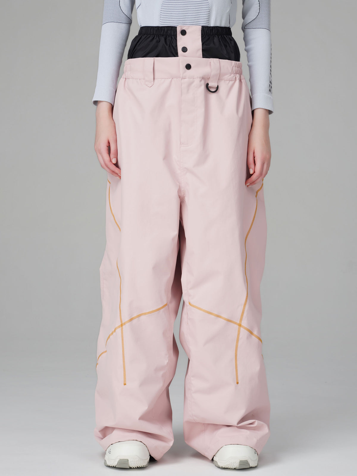 Pro 23K 3L High-Waist Baggy Snow Pants – Unisex | Searipe