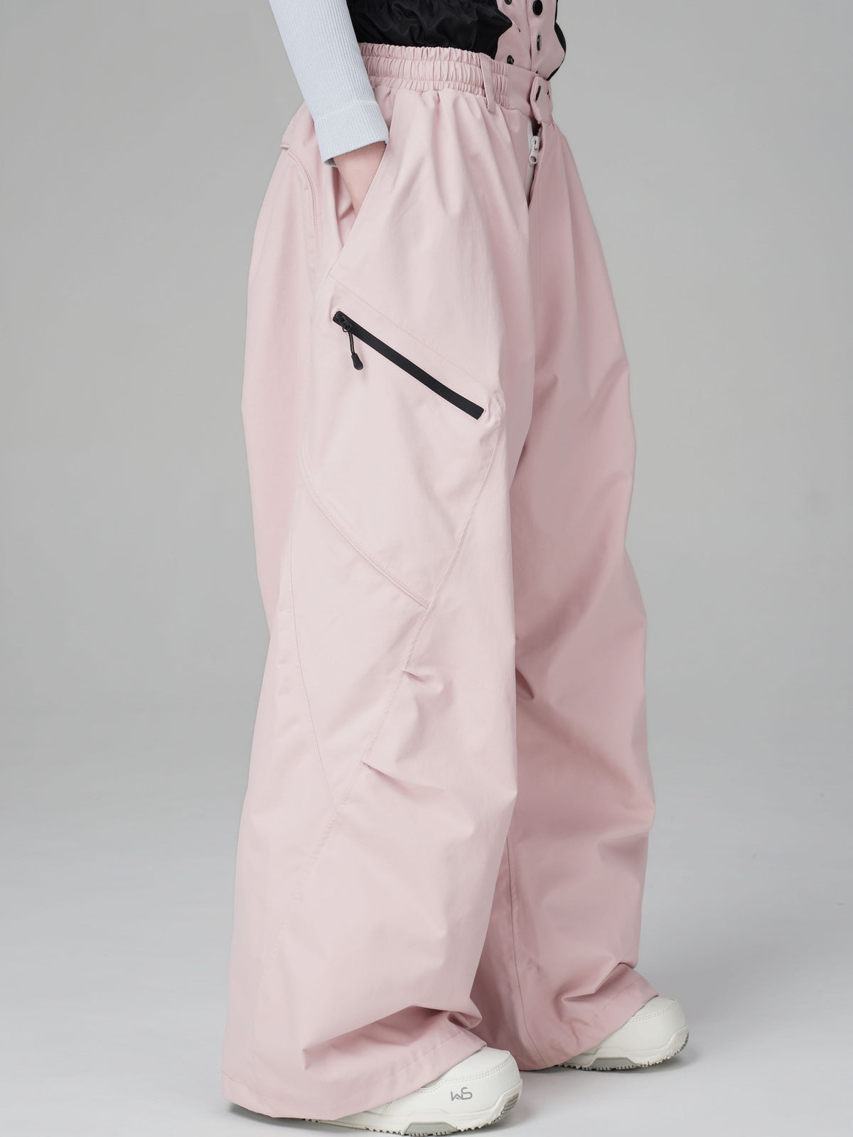 3D Articulated Wide-Leg Snow Pants – Unisex | Searipe