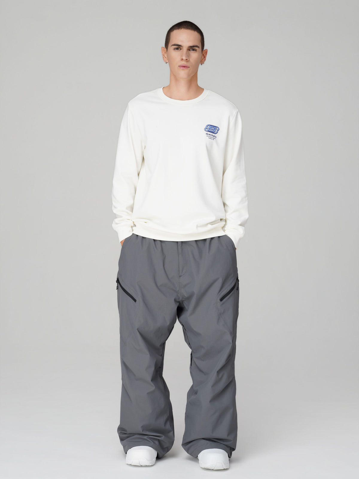 3D Articulated Wide-Leg Snow Pants – Unisex | Searipe