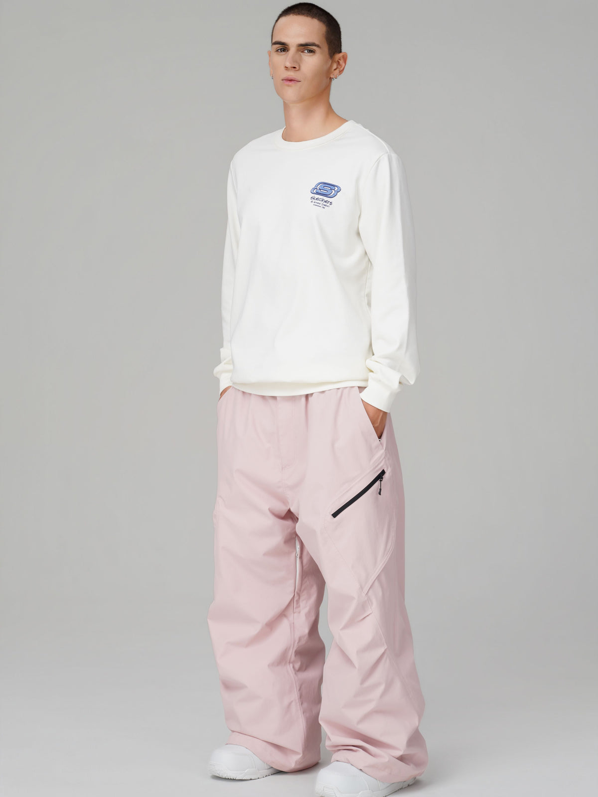 3D Articulated Wide-Leg Snow Pants – Unisex | Searipe