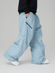 3D Articulated Wide-Leg Snow Pants – Unisex | Searipe