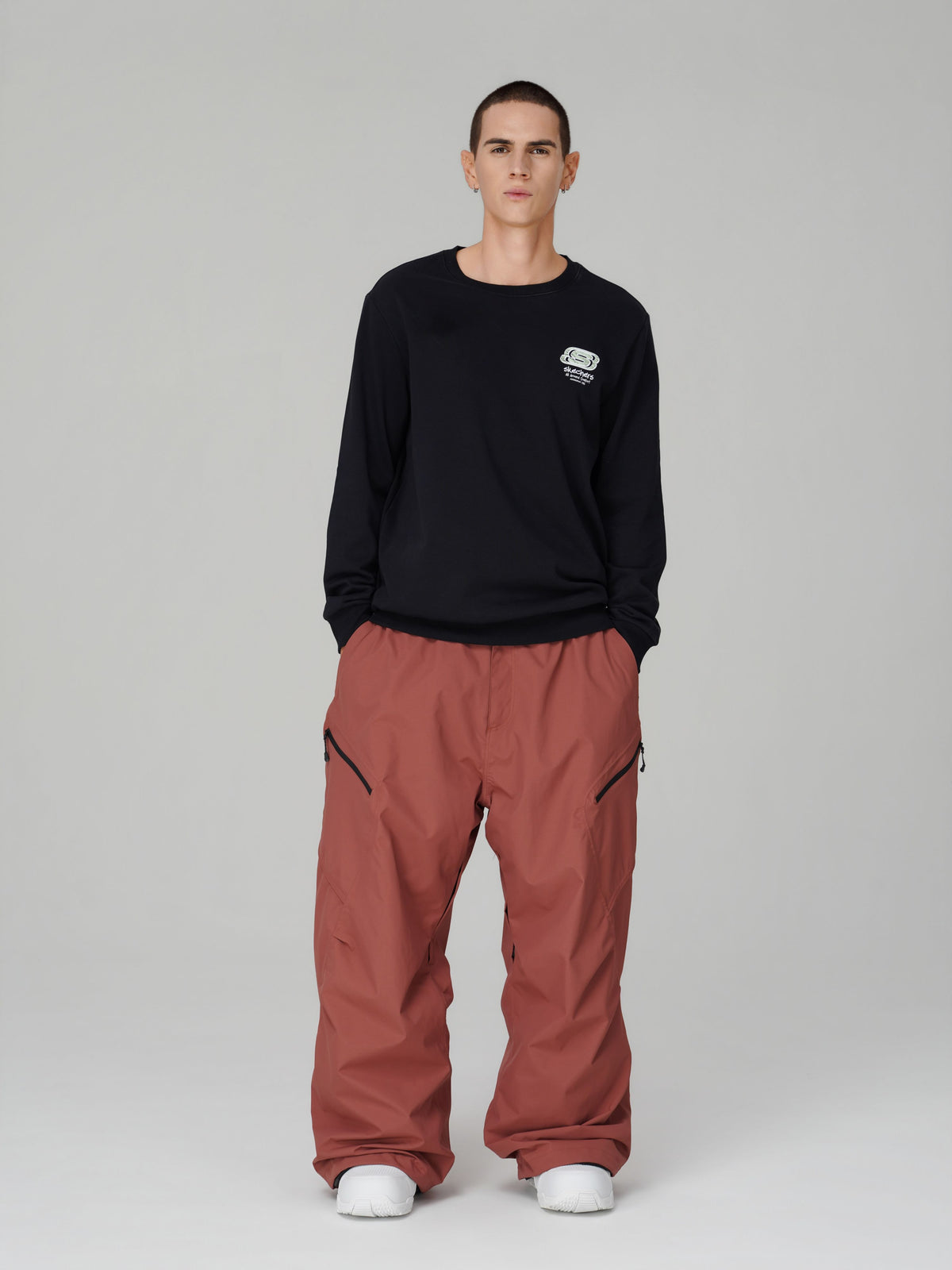 3D Articulated Wide-Leg Snow Pants – Unisex | Searipe