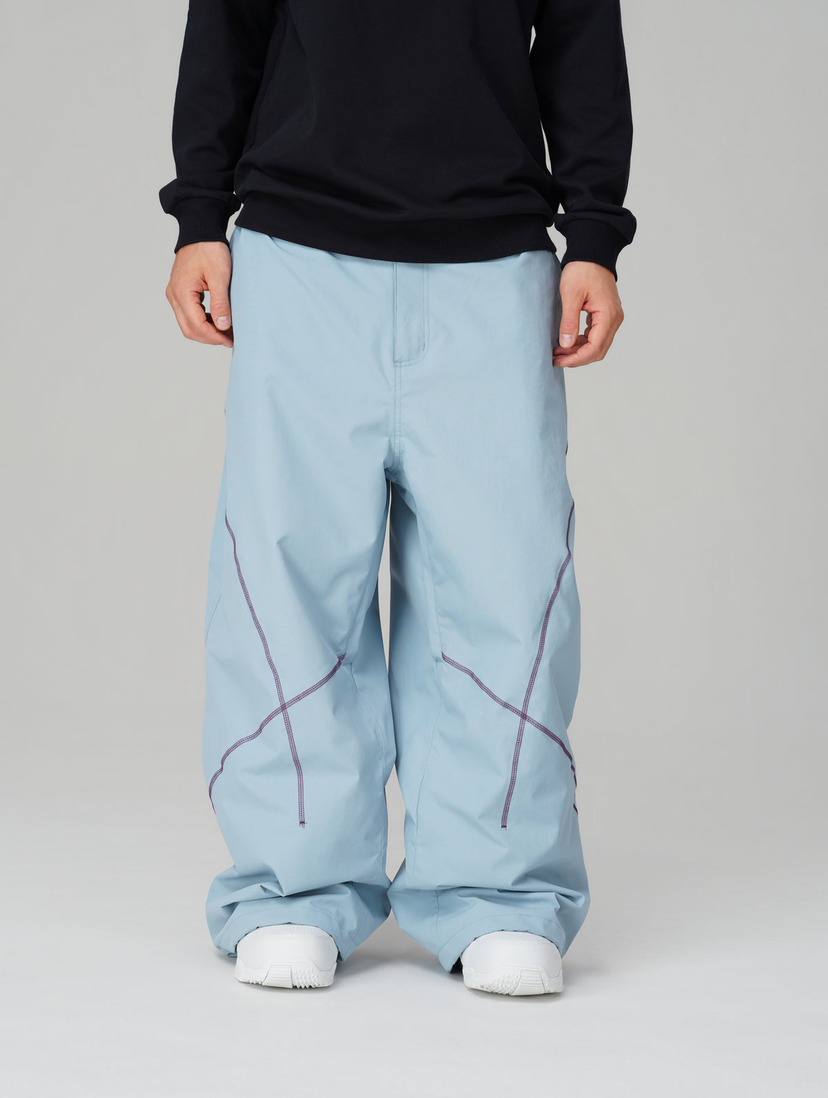 Pro 23K 3L High-Waist Baggy Snow Pants – Unisex | Searipe