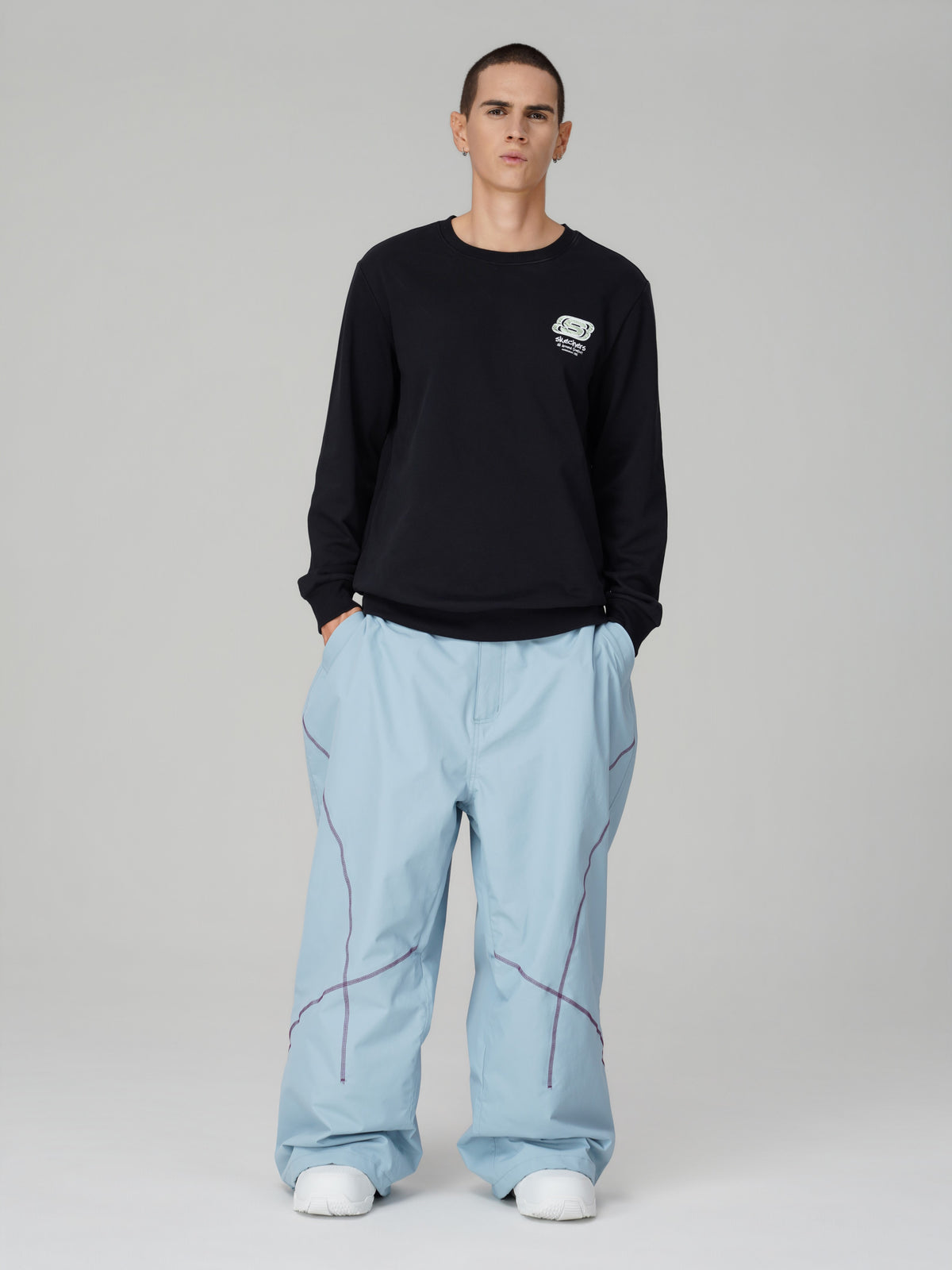 Pro 23K 3L High-Waist Baggy Snow Pants – Unisex | Searipe