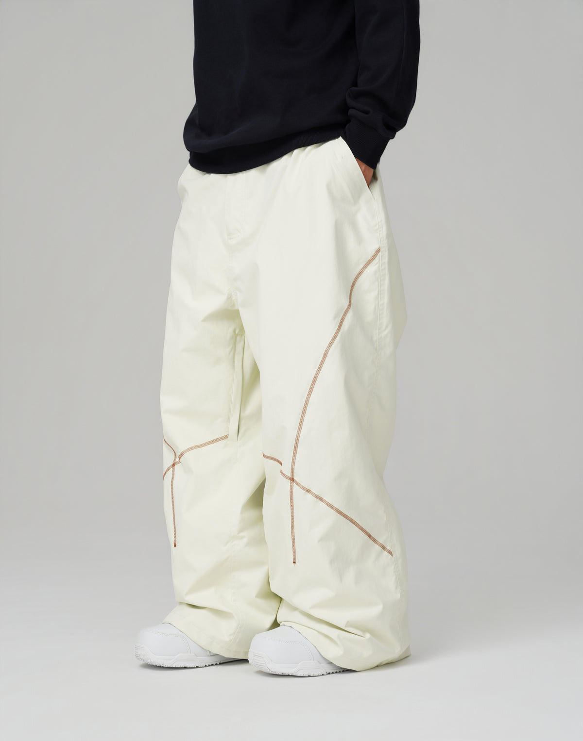 Pro 23K 3L High-Waist Baggy Snow Pants – Unisex | Searipe