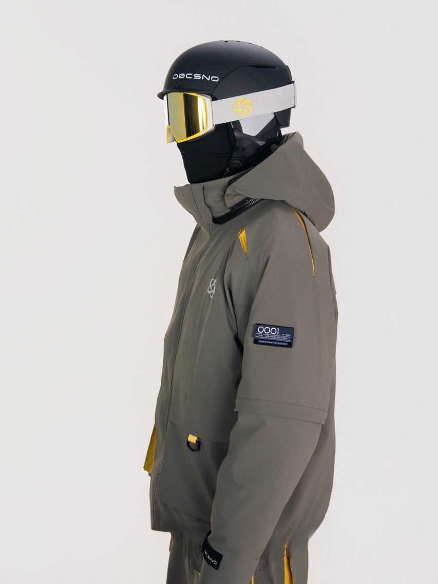4-in-1 3L Waterproof Ski Jacket – Unisex | DØCSNO