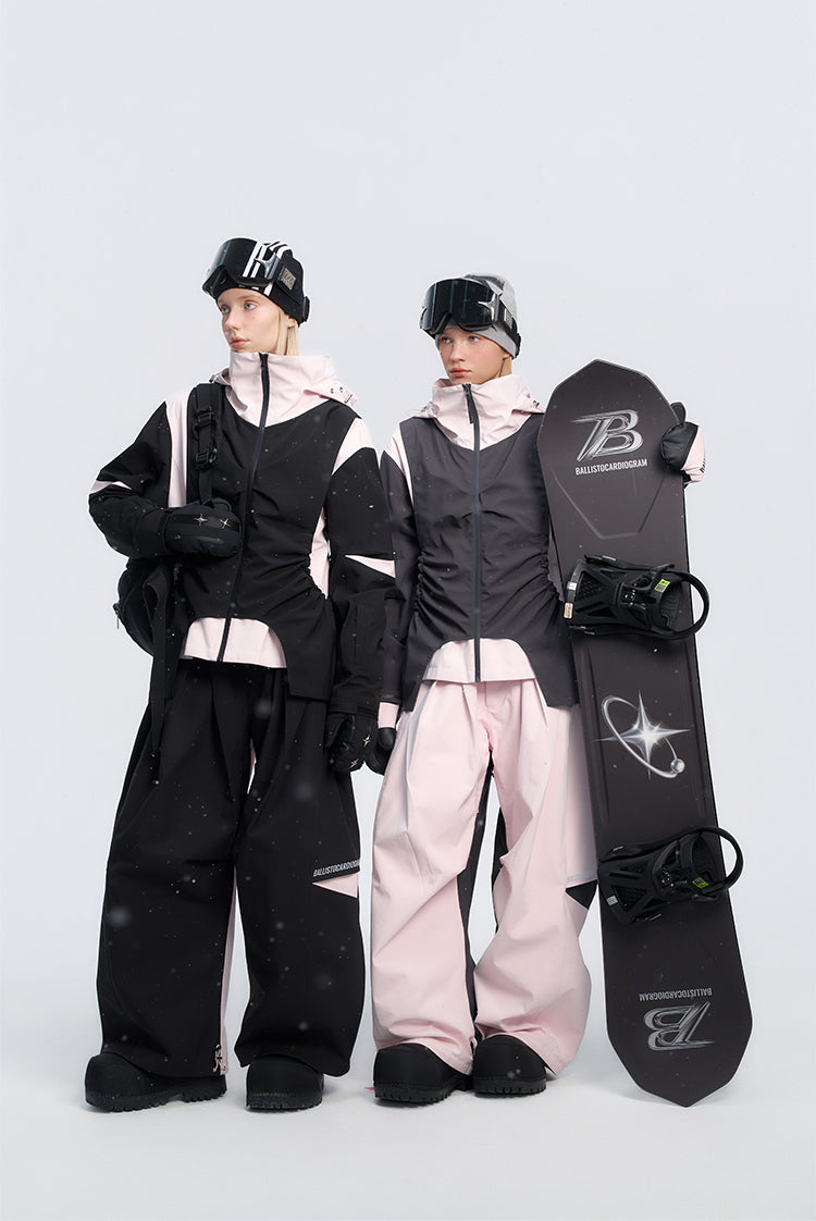 Ballet Bound Pink Baggy Ski Pants - Women's| BCG