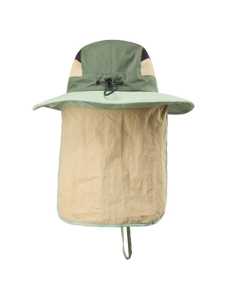 Wide Brim Convertible Surf Sun Hat with Neck Cover – Unisex | ChillHang