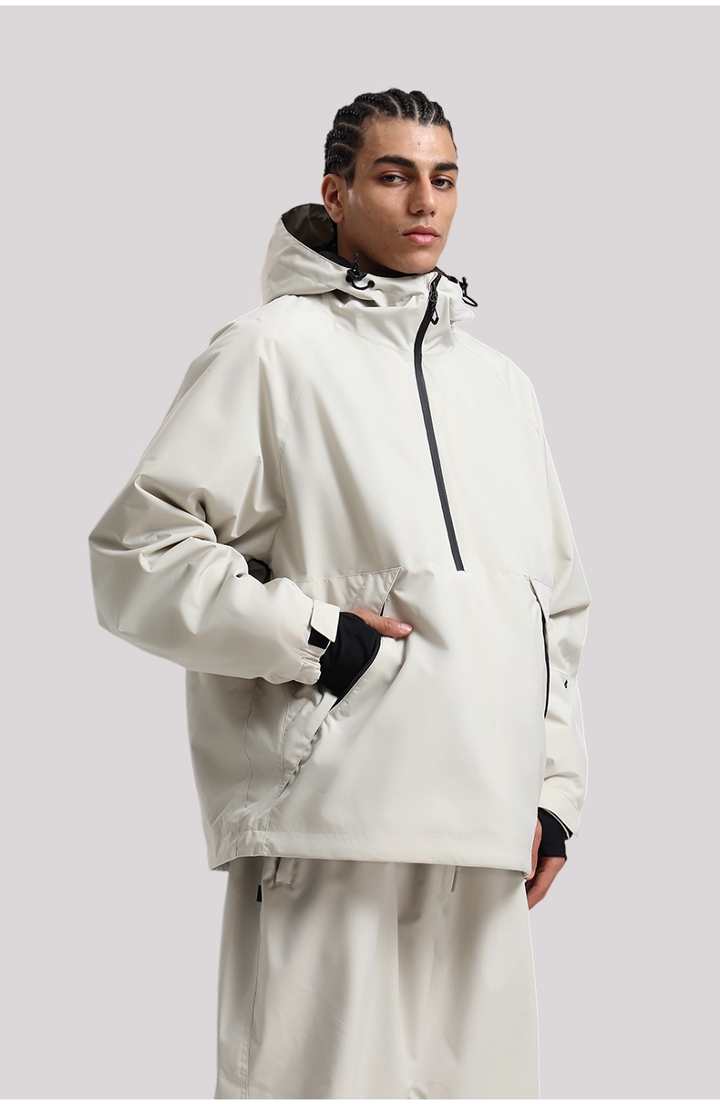 Minimalist Insulated Snow Anorak/Jacket - Men's | Gsou Snow