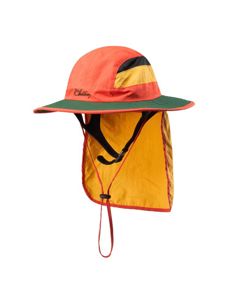 Wide Brim Convertible Surf Sun Hat with Neck Cover – Unisex | ChillHang