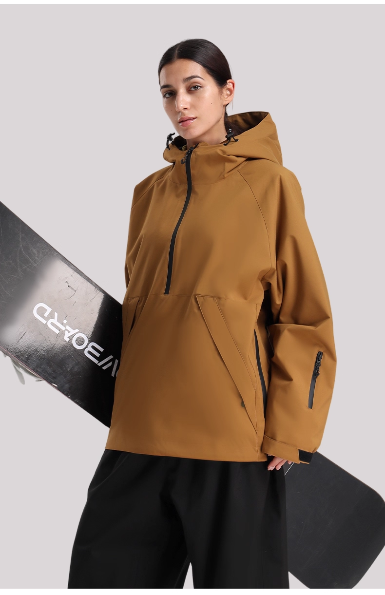 Minimalist Insulated Snow Anorak/Jacket - Women's | Gsou Snow
