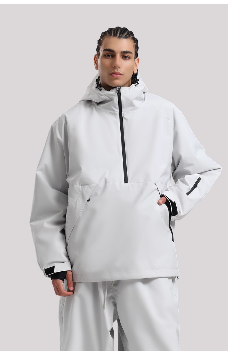 Minimalist Insulated Snow Anorak/Jacket - Men's | Gsou Snow