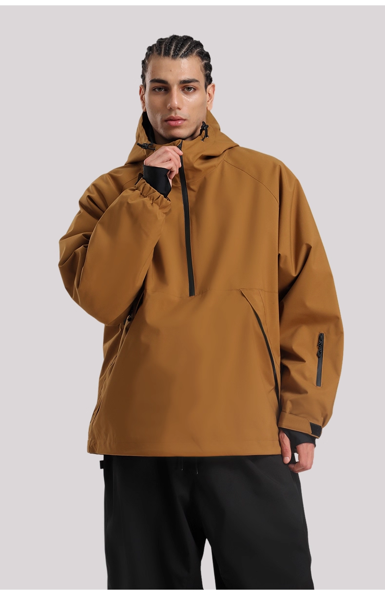 Minimalist Insulated Snow Anorak/Jacket - Men's | Gsou Snow