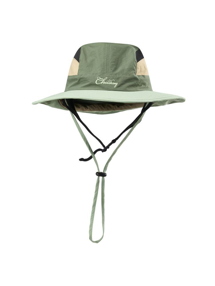 Wide Brim Convertible Surf Sun Hat with Neck Cover – Unisex | ChillHang