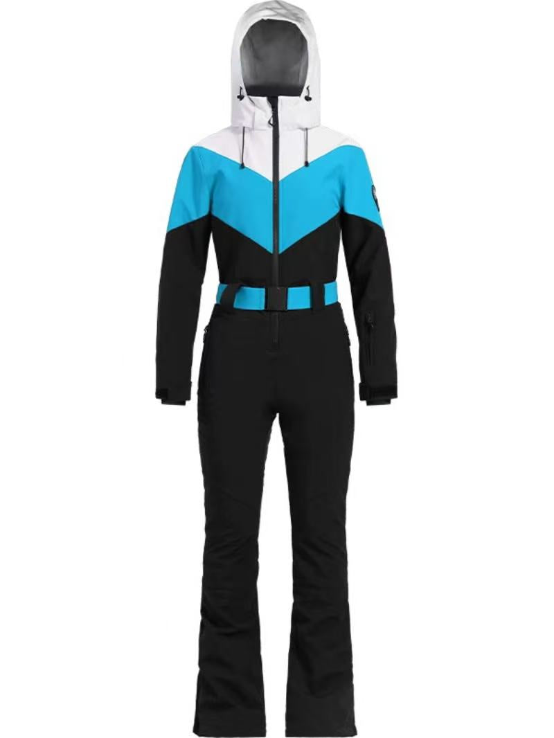 Vintage Color-Block Ski Suit - Women's | Gsou Snow