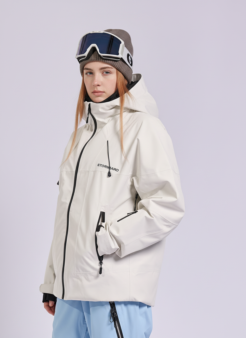 3L Stormbird Baggy Shell Ski Jacket - Unisex | Doorek