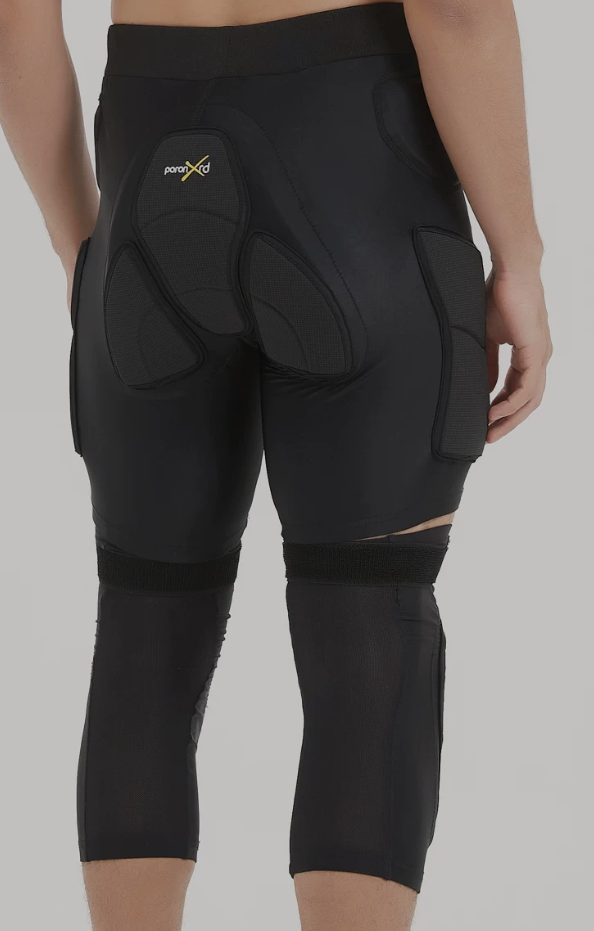 XRD Impact Protection Kevlar Reinforced Hip & Knee Pad Shorts – Unisex | Doorek