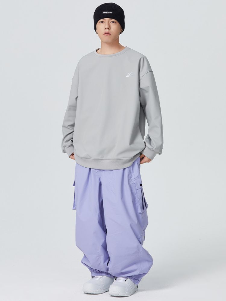 Searipe 3L Monochrome Baggy Cargo Pants - Men's