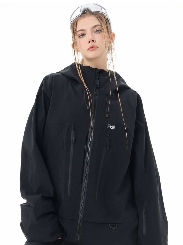 Aurora 3L RECCO® All-Mountain Shell Ski Jacket – Unisex | POMT
