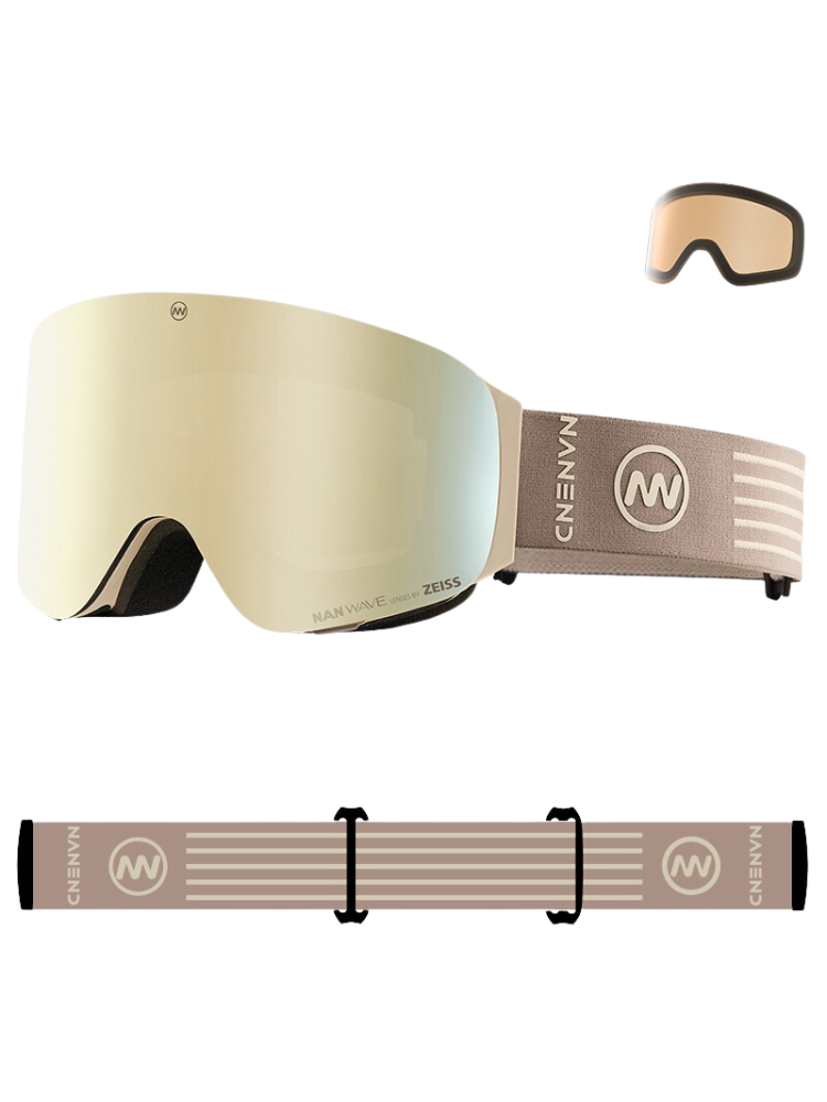 NANDN LumenFlash Zeiss Ski Goggles