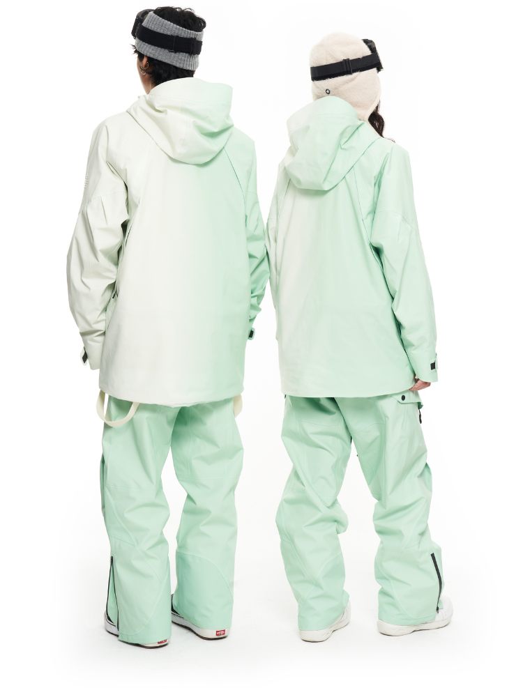 LITAN Gradient Color Mountain Snow Pants - Men's