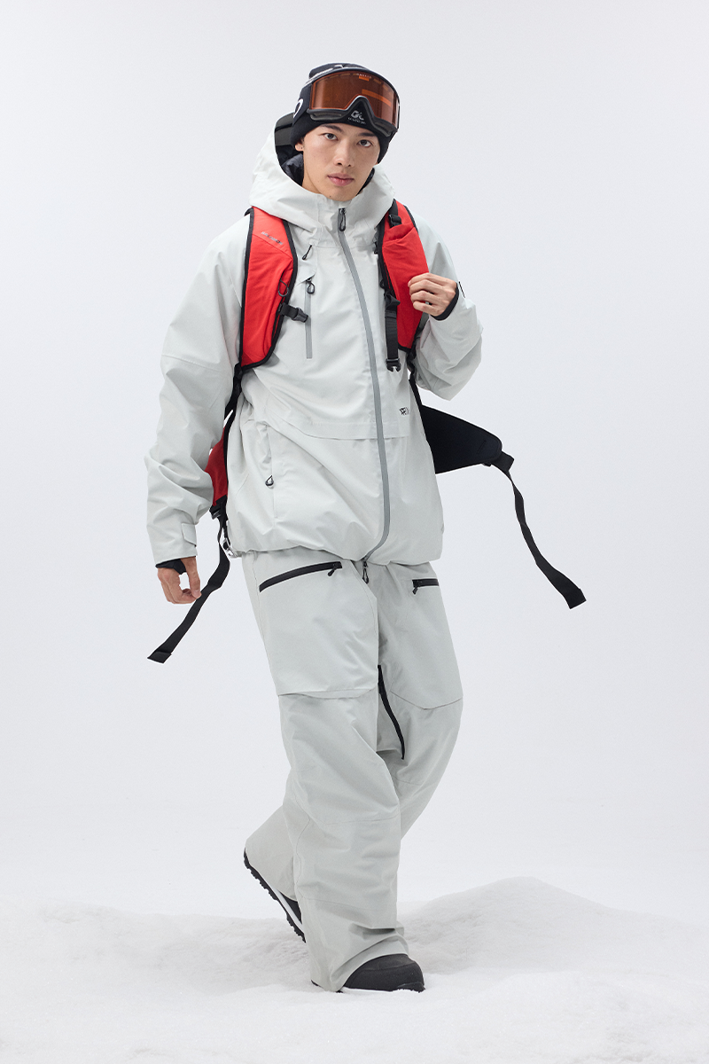 Haku  3L Insulated Snowboard Jacket –  Unisex | Capelin Crew